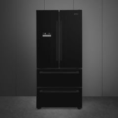 Smeg FQ55FNDE American Fridge Freezer Black