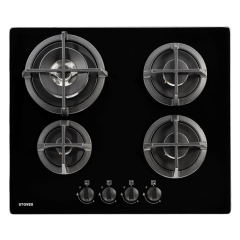 Stoves GTG60C Gas Hob Black 444410193