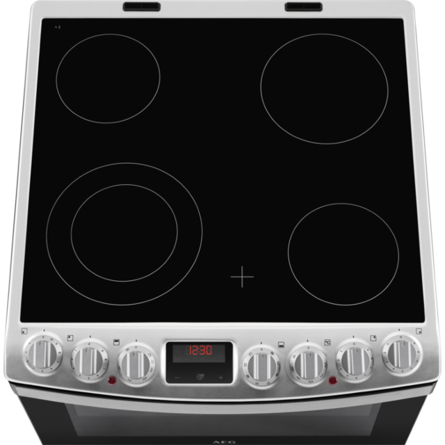AEG CCB6740ACM CIB6740ACM SteamBake Ceramic Double Electric Cooker