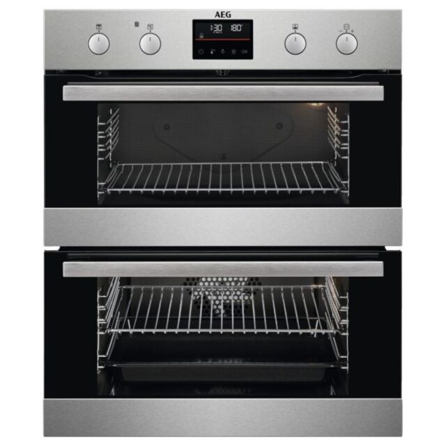 AEG DUB535060M Built Under Double Electric Oven