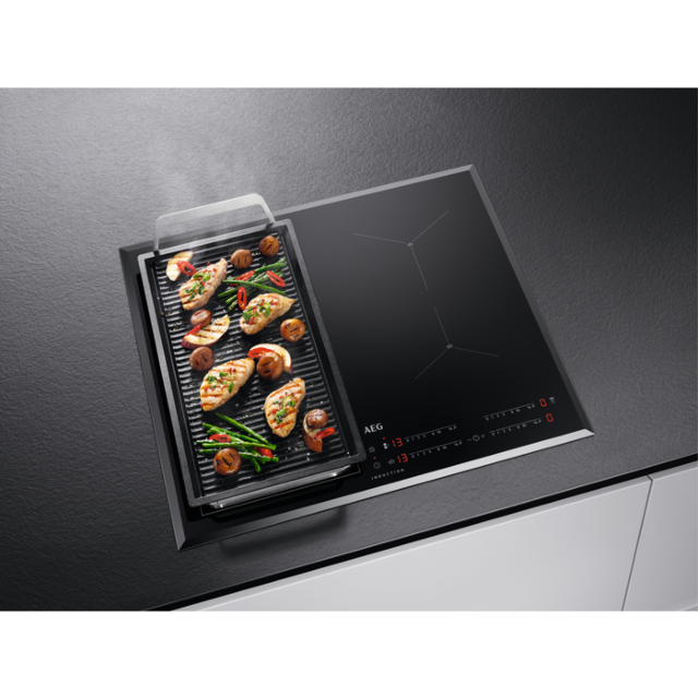 AEG IAE64421FB 59cm Induction Hob - Black