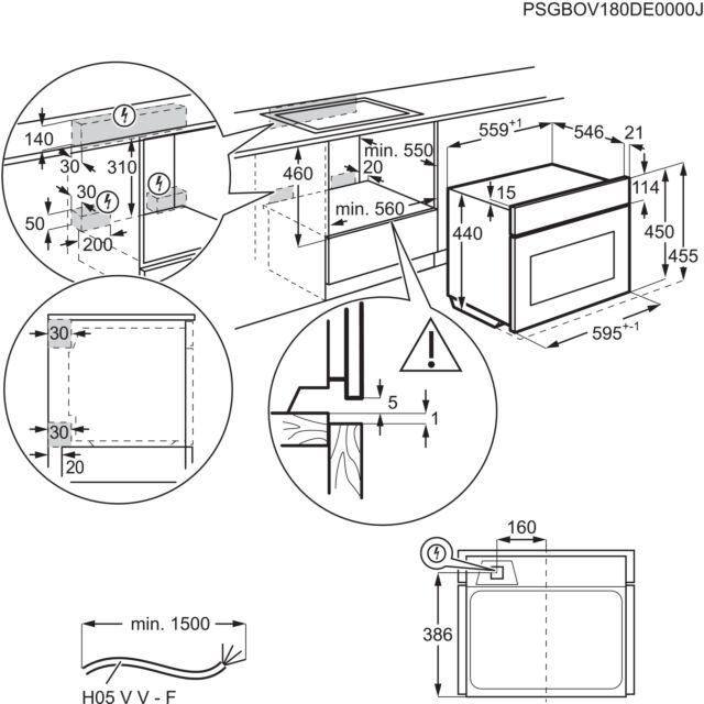 AEG KME761080M Built In Microwave