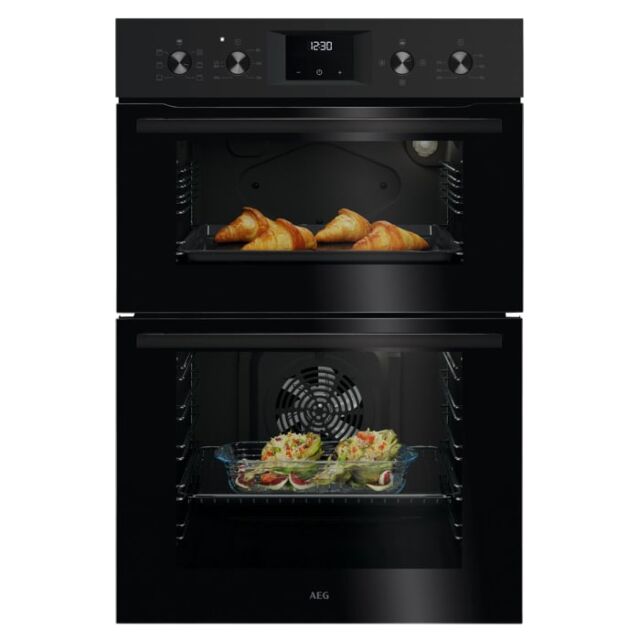 AEG OU5NU20B Built Under Double Electric Oven