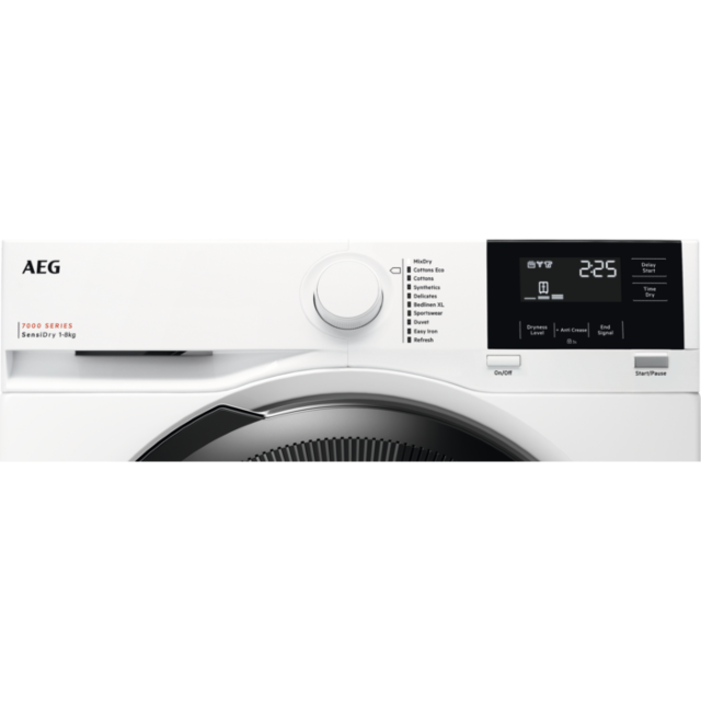 AEG TR718L4B 8kg Condenser Tumble Dryer - White