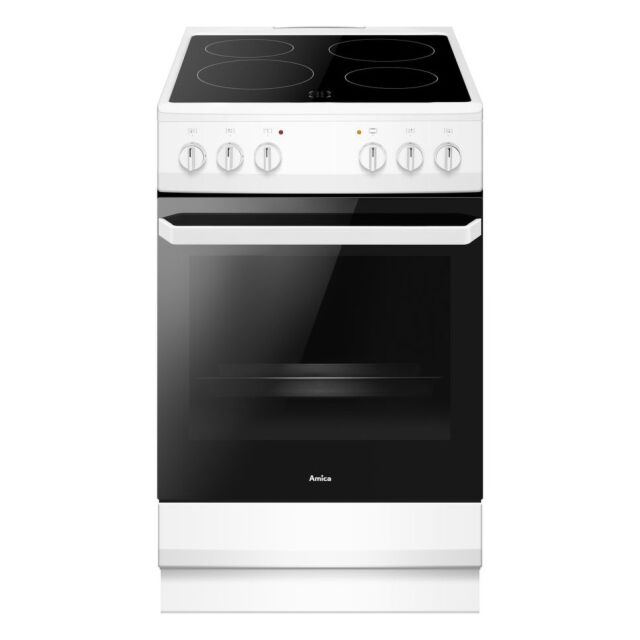 AMICA AFC1530WH Freestanding Electric Cooker