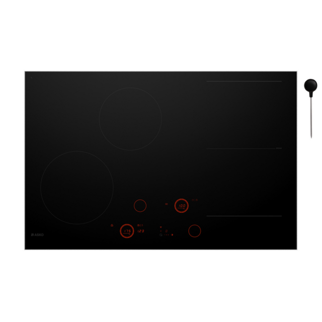 Asko HID824GC 80cm 4-Zone Induction Hob Black