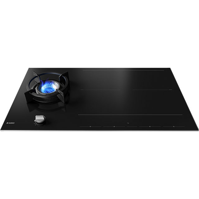 ASKO HIG89524BGB1 90cm Dual Induction and Gas Hob