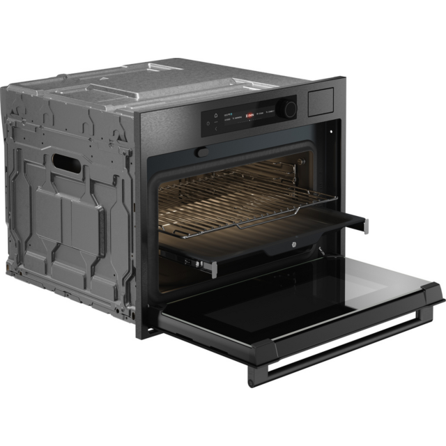 ASKO OCS64BSH 45cm Compact Oven with Steam Black Steel