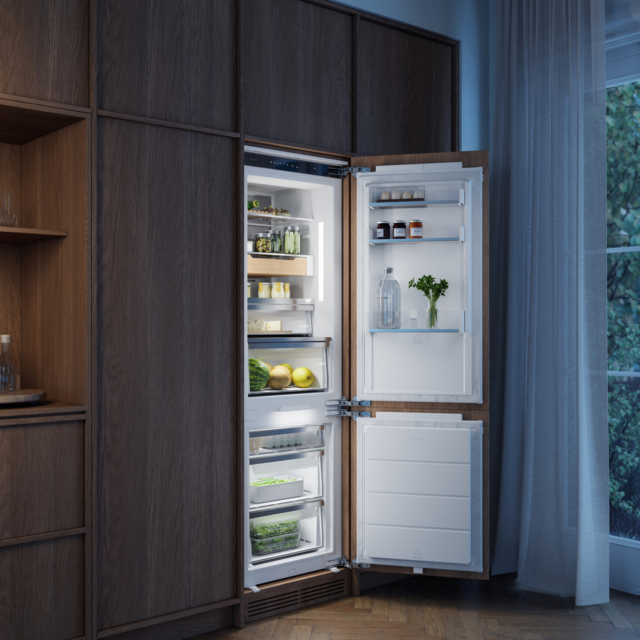 ASKO RBC576DNC1.UK 60/40 Integrated No Frost Fridge Freezer