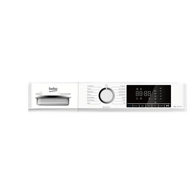 Beko BWC7121W 7kg 1200rpm Freestanding Washer White