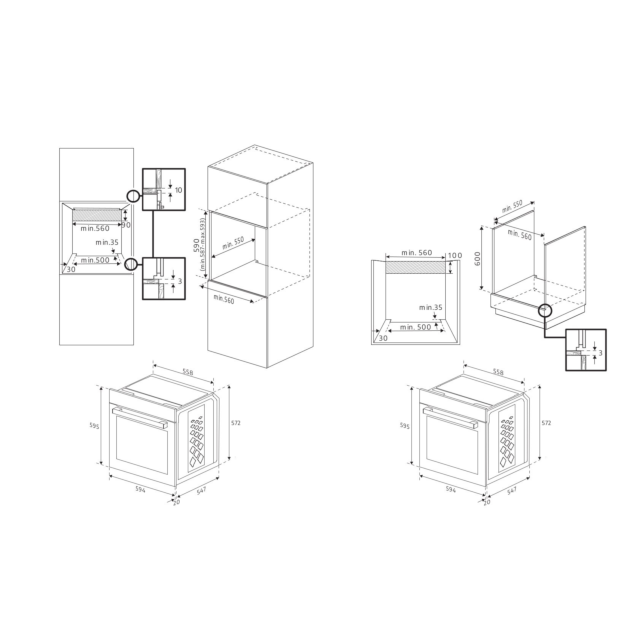 Beko CIFY71W Built In Electric Single Oven