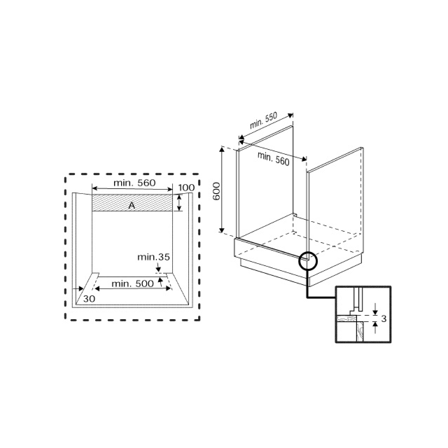Beko CIMY91X Built In Electric Single Oven