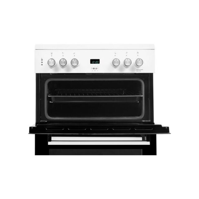 Beko EDC633W 60cm Double Oven Electric Cooker