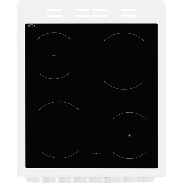 Beko EDVC503W 50cm Double Oven Electric Cooker