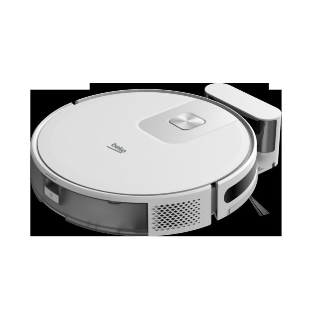 Beko VRR60314VW Robot Vacuum Cleaner - 150 Minutes Run Time - White