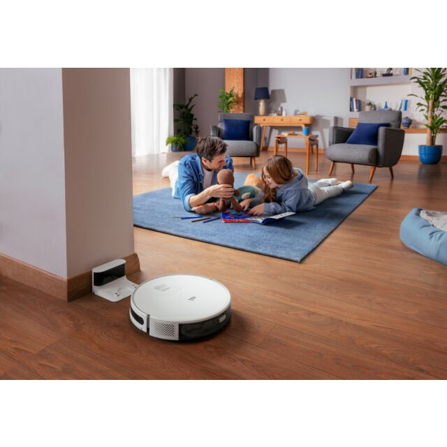 Beko VRR60314VW Robot Vacuum Cleaner - 150 Minutes Run Time - White