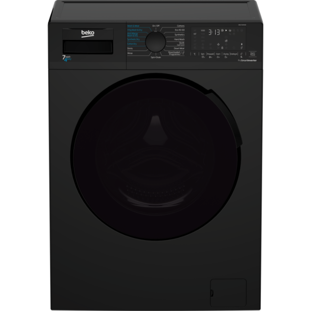 Beko WDL742431B Freestanding Washer Dryer