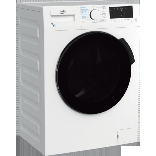 Beko WDL742441W 7kg/4kg 1200 Spin Washer Dryer - White