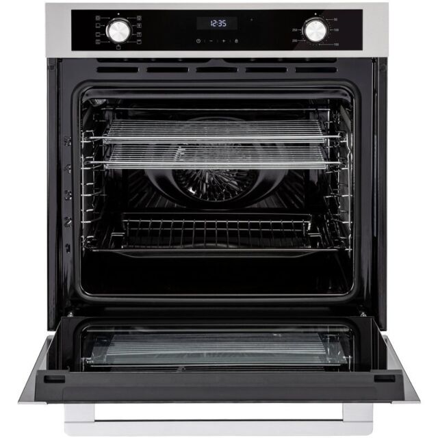Belling 444411399  BI603MFC 59.5cm Built In Electric Single Oven - Stainless Steel
