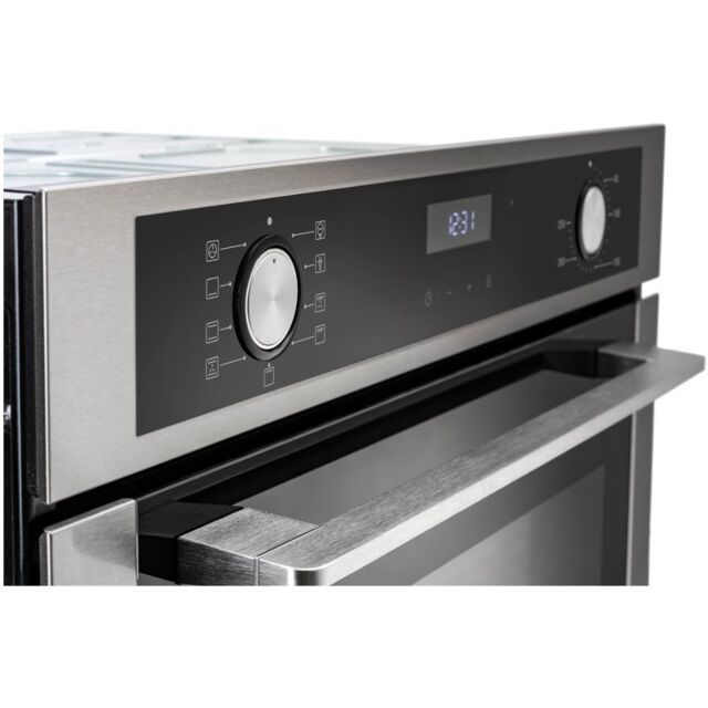 Belling 444411399  BI603MFC 59.5cm Built In Electric Single Oven - Stainless Steel