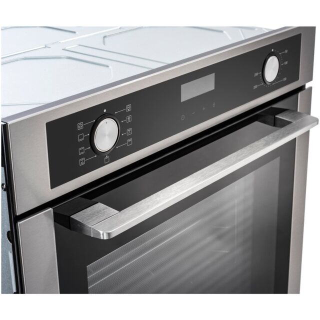 Belling 444411399  BI603MFC 59.5cm Built In Electric Single Oven - Stainless Steel
