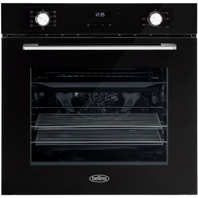 Belling 444411626 BI603MF 59.5cm Built In Electric Single Oven - Black