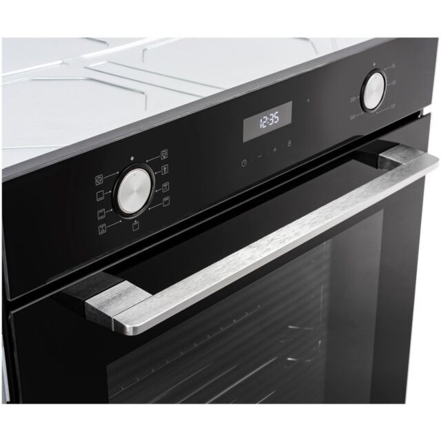 Belling 444411626 BI603MF 59.5cm Built In Electric Single Oven - Black