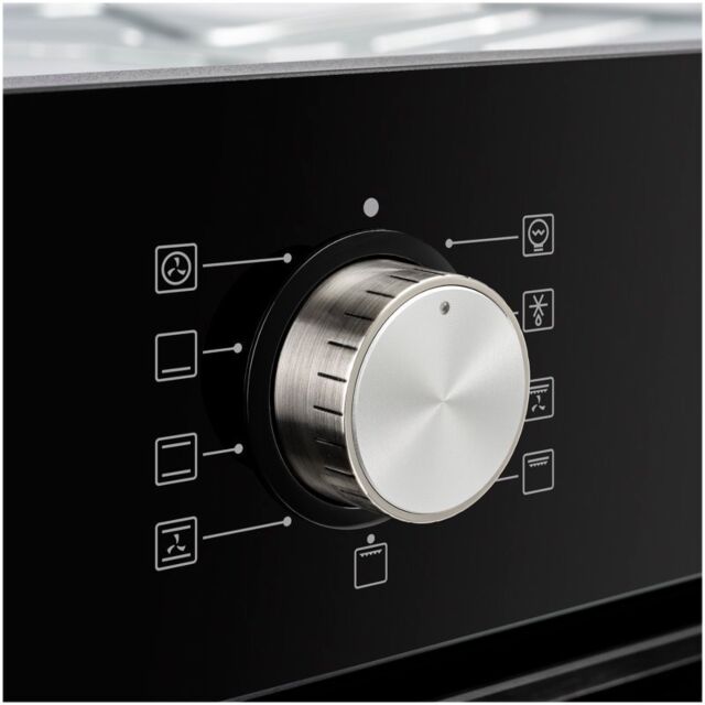 Belling 444411626 BI603MF 59.5cm Built In Electric Single Oven - Black