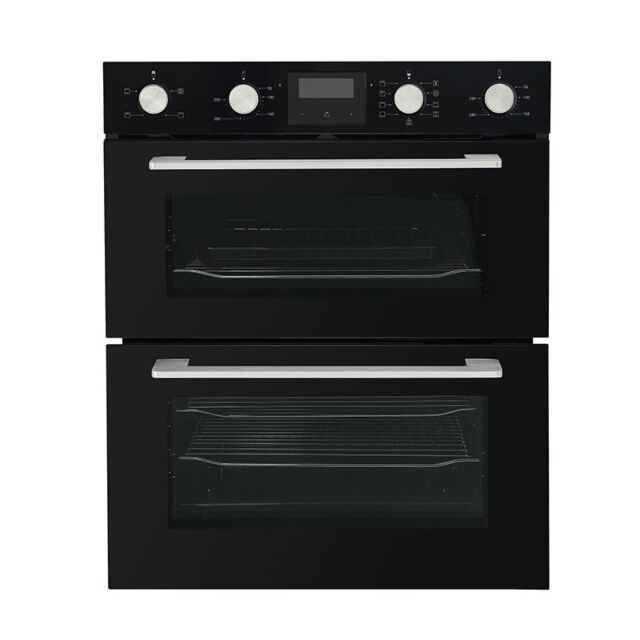 Belling 444411630 BI703MFC BLK Electric Double Oven
