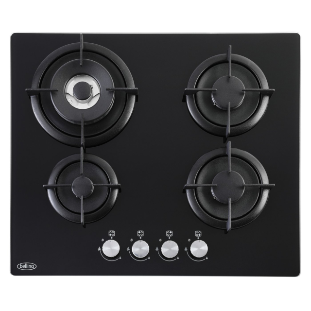 Belling 444411637 GTG603RI 60cm Gas Hob - Black