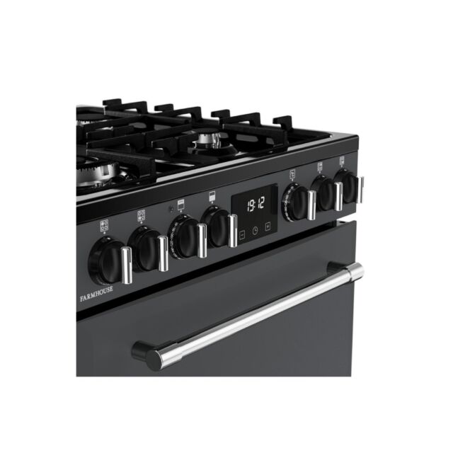 Belling 444411812 MRA Farmhouse 600DF Ant Dual Fuel Cooker