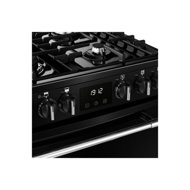 Belling 444411813 MRA Farmhouse 600DF Blk Dual Fuel Cooker
