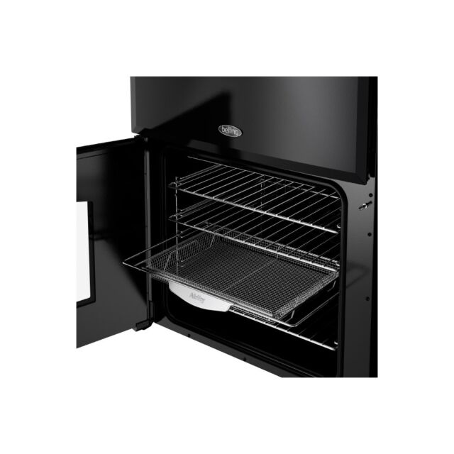 Belling 444411813 MRA Farmhouse 600DF Blk Dual Fuel Cooker