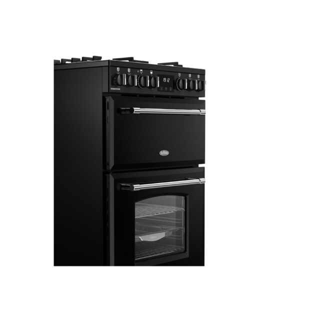 Belling 444411813 MRA Farmhouse 600DF Blk Dual Fuel Cooker