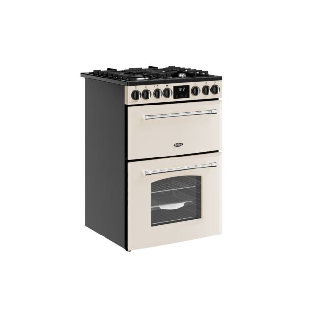 Belling 444411814 MRA Farmhouse 600DF Crm Dual Fuel Cooker