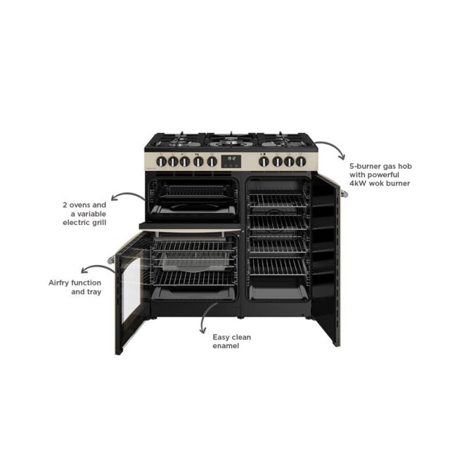 Belling 444411821 RCA Farmhouse 90DF Crm