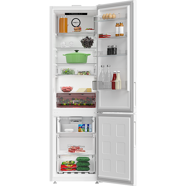 Blomberg KND24075V 59.5cm Freestanding Total Frost Free Fridge Freezer - White