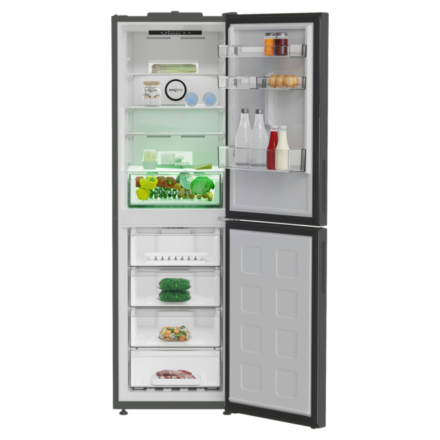 Blomberg VitaminCare+ KND24692VG  59.7cm 50/50 Total No Frost AeroActive  Fridge Freezer - Graphite
