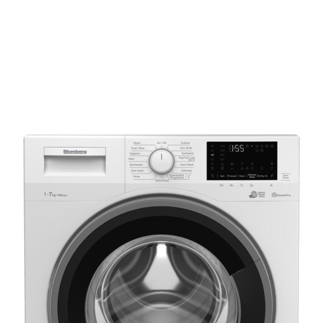 Blomberg LWF174310W 7kg 1400 Spin Washing Machine with Bluetooth Connection - White