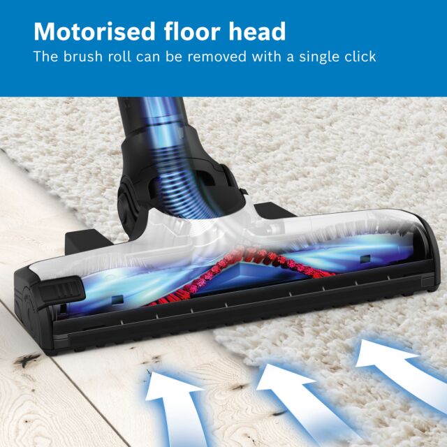 Bosch BBS611GBKIT BBS611GB Cordless Vacuum Cleaner - 30 Minute Run Time - Black PLUS Battery