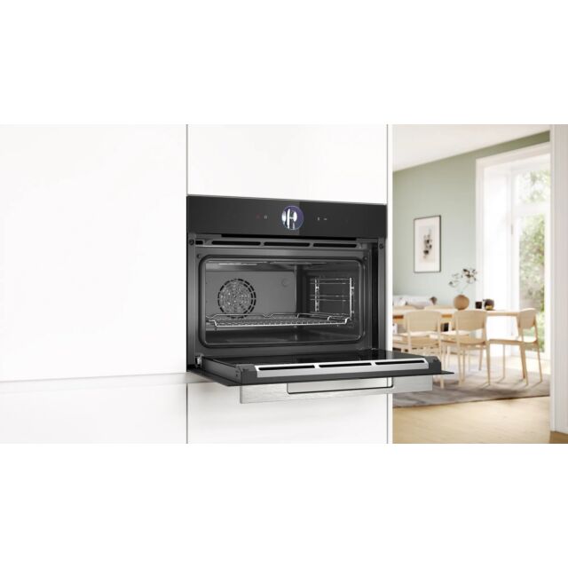 Bosch CSG7361B1 59.4cm Built In Compact Steam Oven - Black