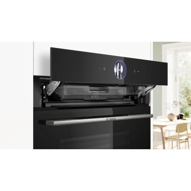 Bosch CSG7361B1 59.4cm Built In Compact Steam Oven - Black