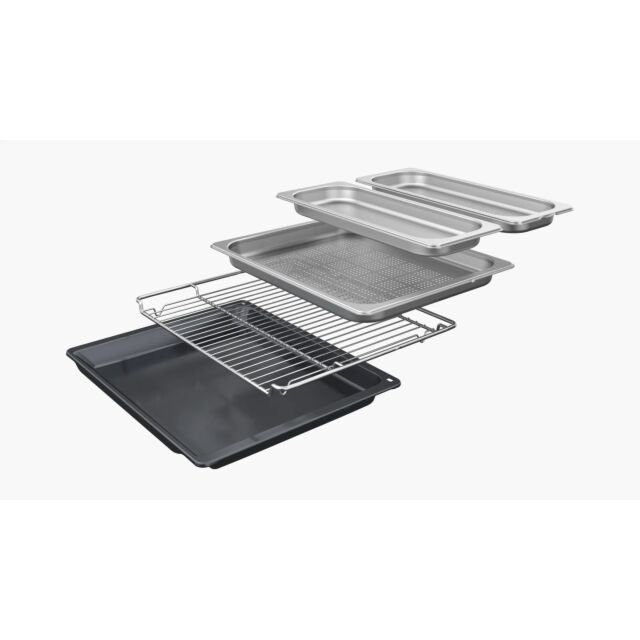 Bosch CSG7361B1 59.4cm Built In Compact Steam Oven - Black