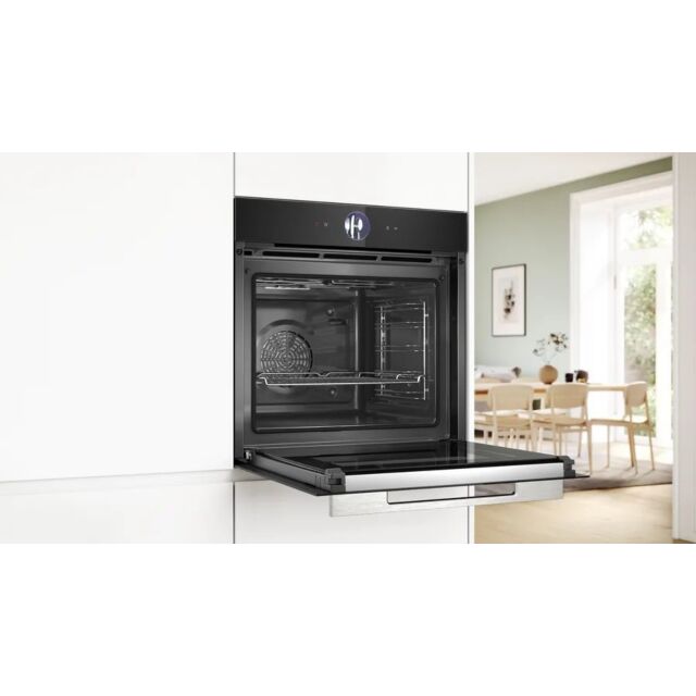 Bosch HBG7764B1B 59.4cm Built In Electric Single Oven - Black