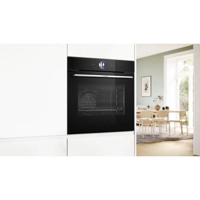 Bosch HBG7764B1B 59.4cm Built In Electric Single Oven - Black