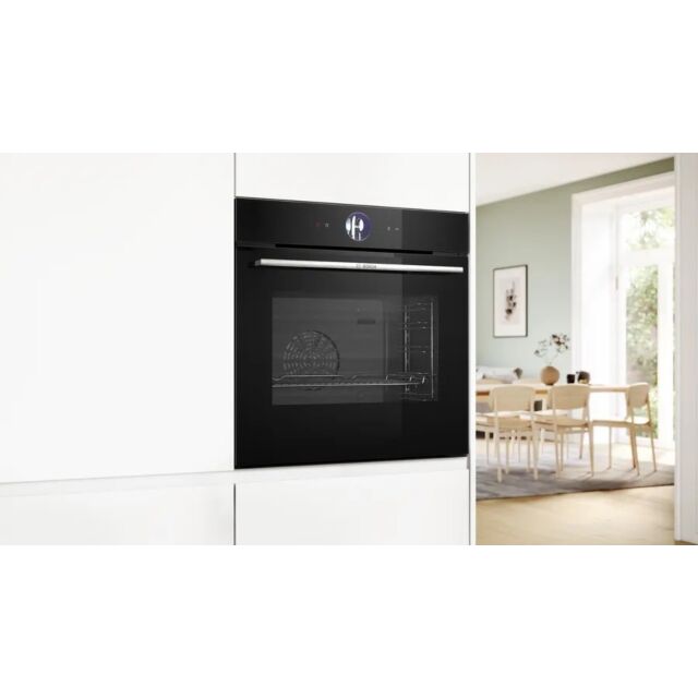 Bosch HSG7364B1B 59.4cm Built In Electric Single Oven - Black