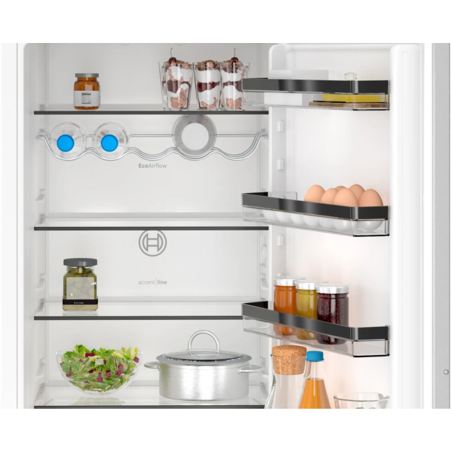 Bosch KIN96VFD0 55.8cm 70/30 Frost Free Fridge Freezer - White - Flat hinge