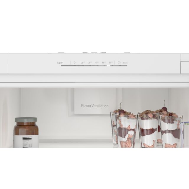 Bosch KIR81NSE0G 54.1cm Built-In Fridge - White