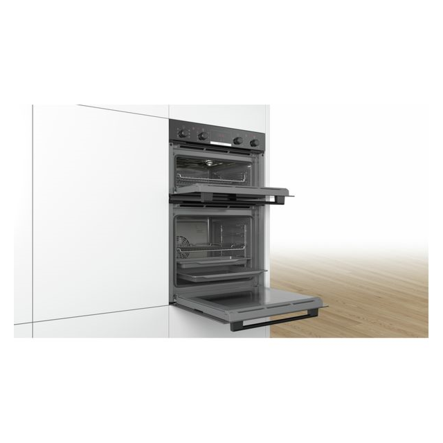 Bosch MBS533BB0B Series 4 Built-In Double Electric Oven