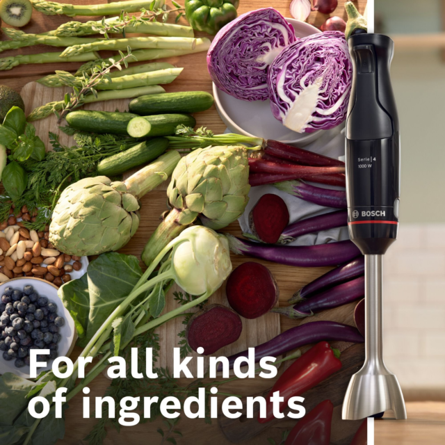 Bosch MSM4B670GB ErgoMaster Series 4 Hand Blender - Black